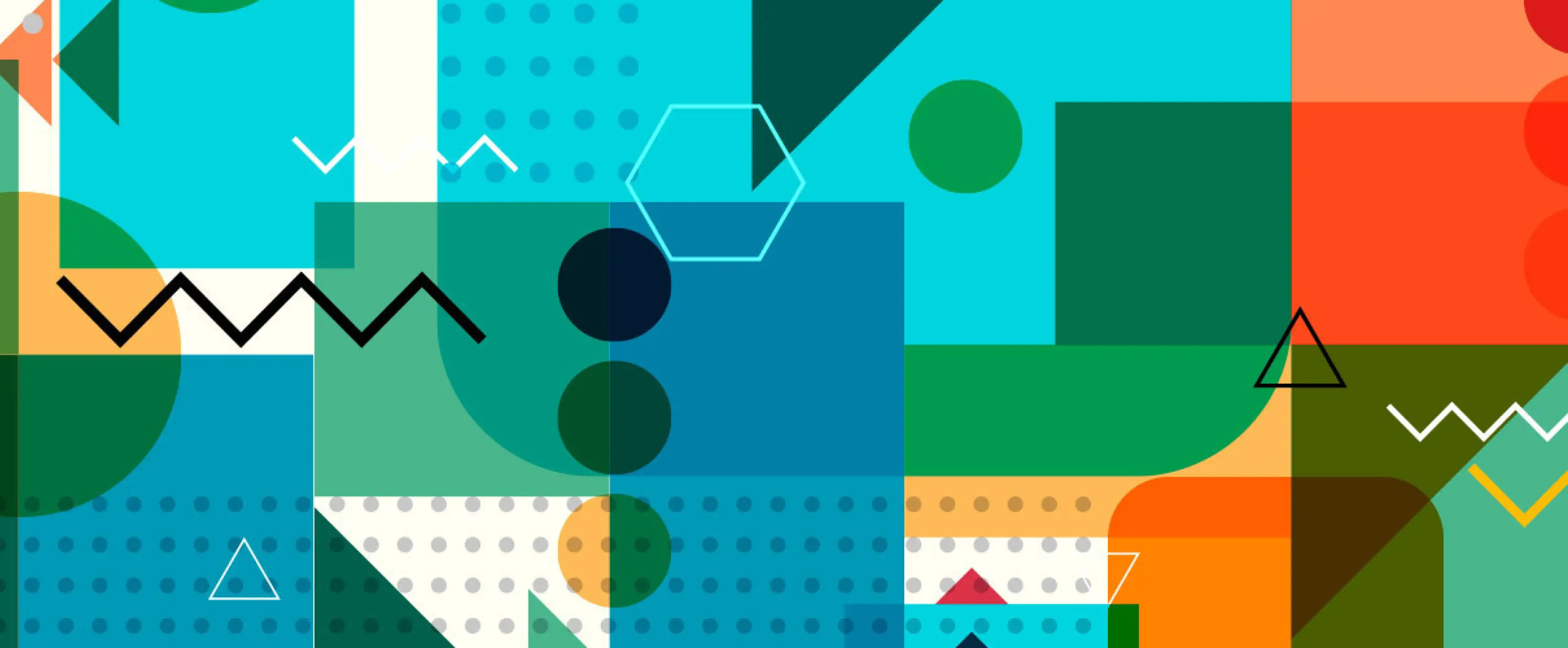 3 Ways abstract graphic